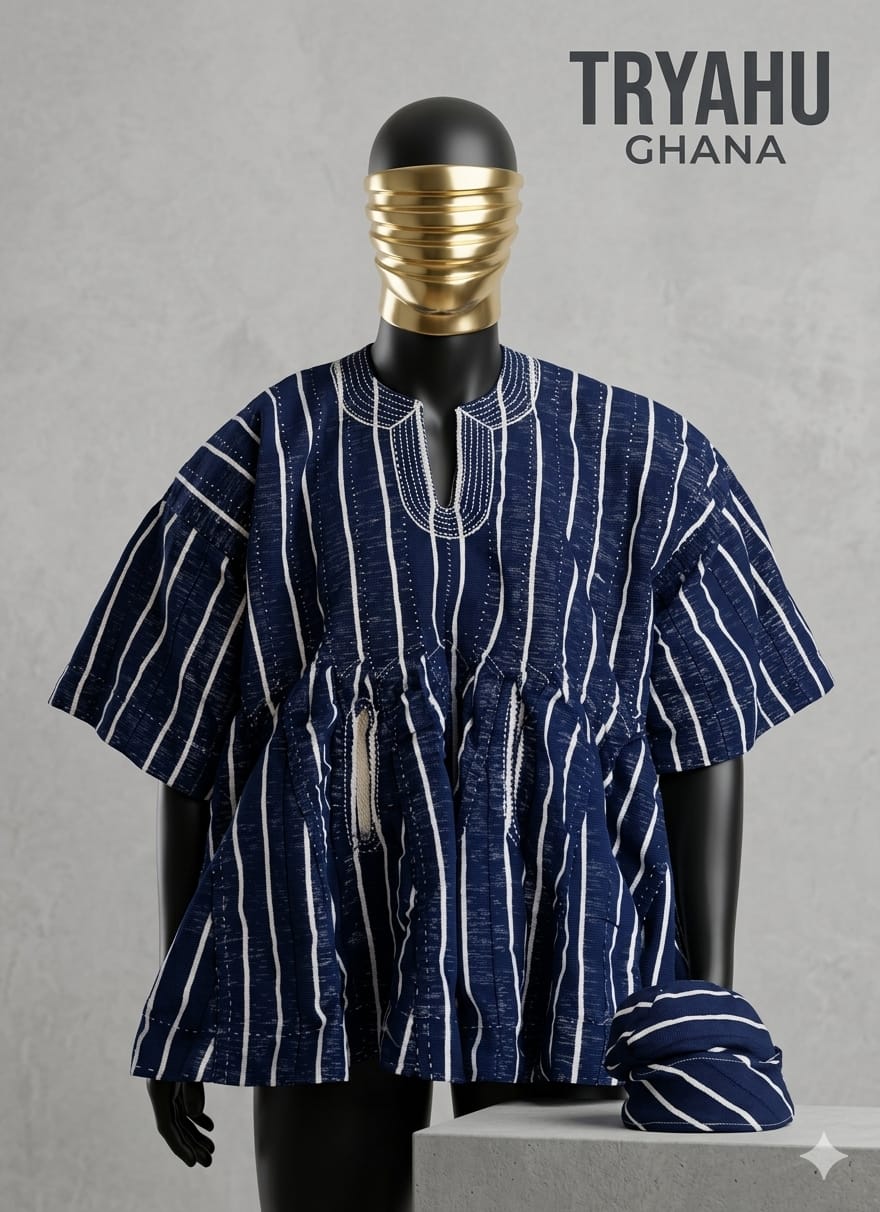 Step Into African Excellence | Handwoven Fugu & Batakari Smocks Online